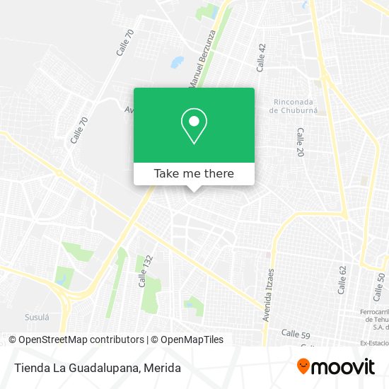 Tienda La Guadalupana map