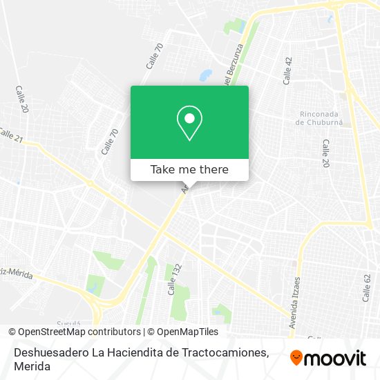 Deshuesadero La Haciendita de Tractocamiones map