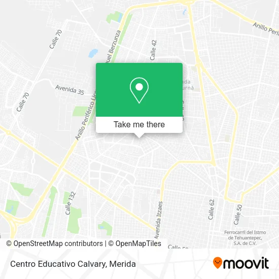 Mapa de Centro Educativo Calvary