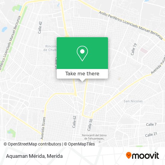 Mapa de Aquaman Mérida