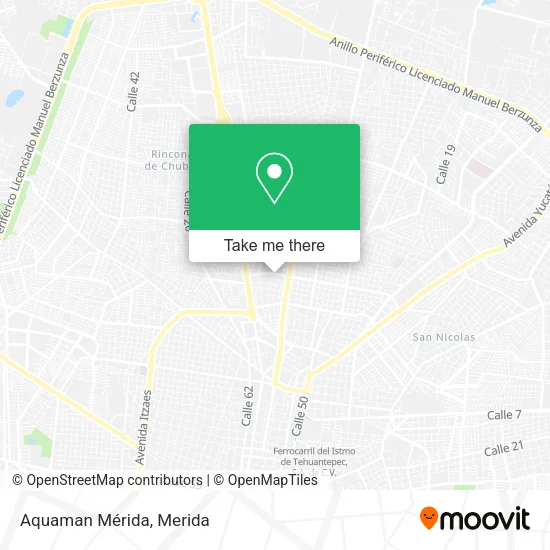 Mapa de Aquaman Mérida