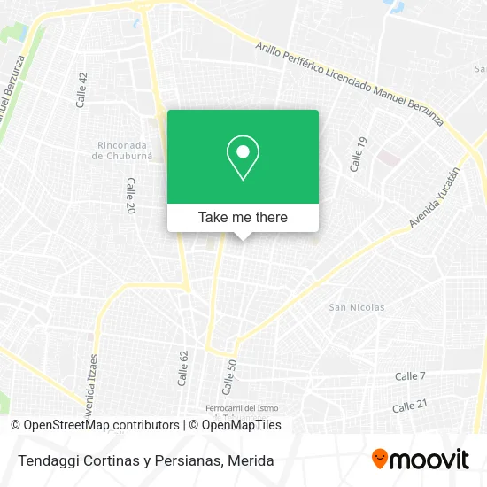 Mapa de Tendaggi Cortinas y Persianas