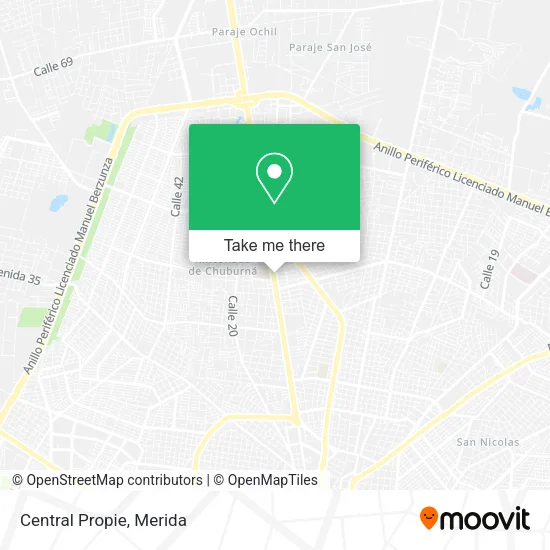 Mapa de Central Propie