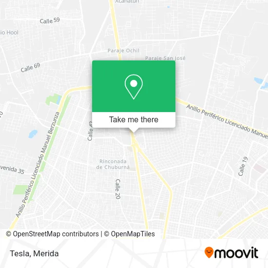 Mapa de Tesla