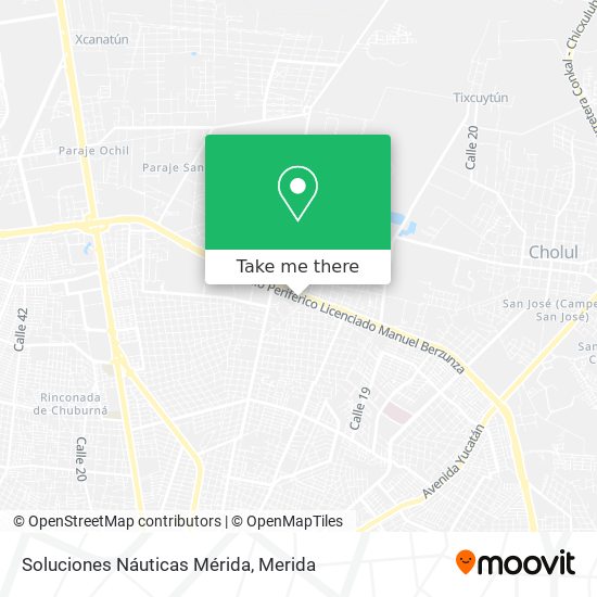 Soluciones Náuticas Mérida map