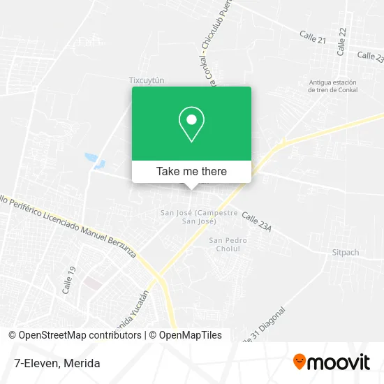 Mapa de 7-Eleven