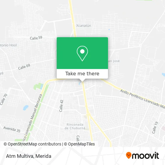 Mapa de Atm Multiva