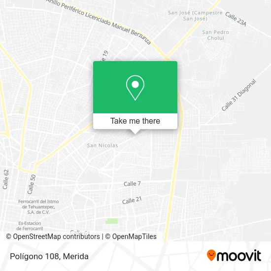 Polígono 108 map
