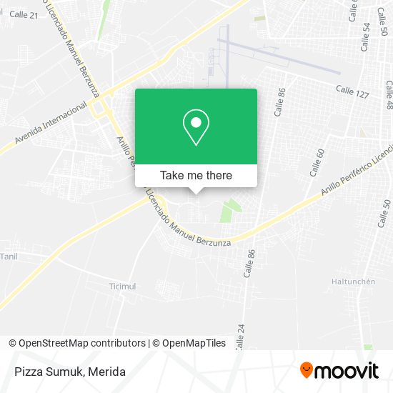 Pizza Sumuk map