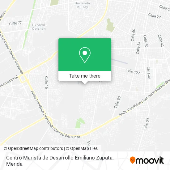 Mapa de Centro Marista de Desarrollo Emiliano Zapata