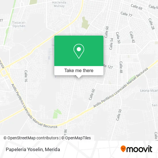 Papeleria Yoselin map