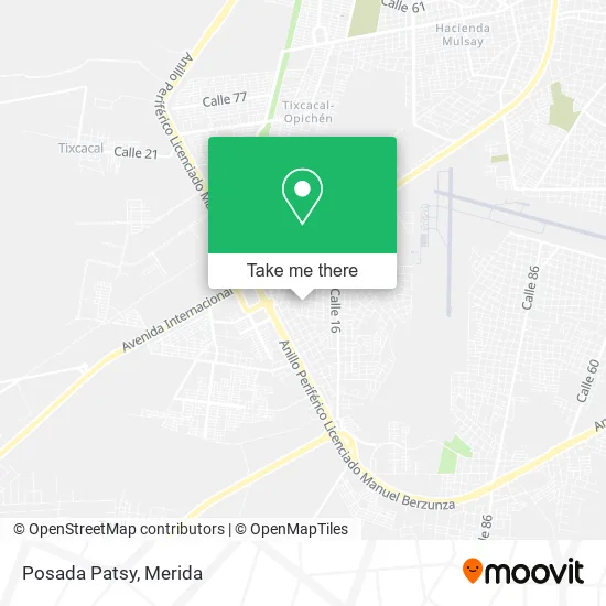 Posada Patsy map