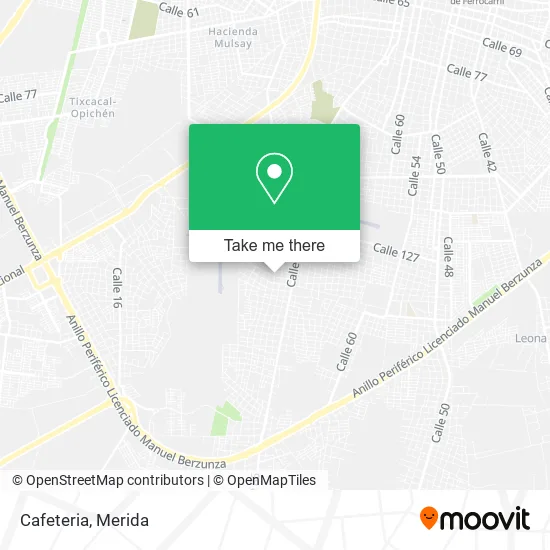 Mapa de Cafeteria