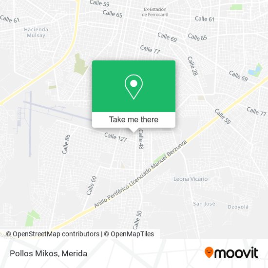 Mapa de Pollos Mikos