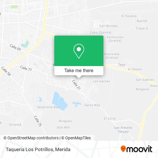 Taqueria Los Potrillos map