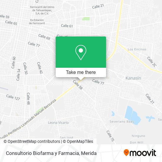 Consultorio Biofarma y Farmacia map