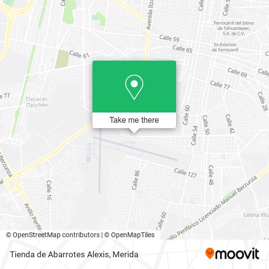 Tienda de Abarrotes Alexis map