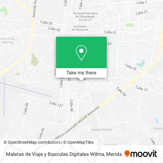 Maletas de Viaje y Basculas Digitales Wilma map