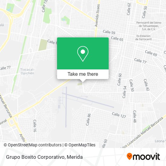 Grupo Boxito Corporativo map