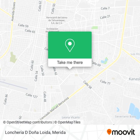 Loncheria D Doña Loida map