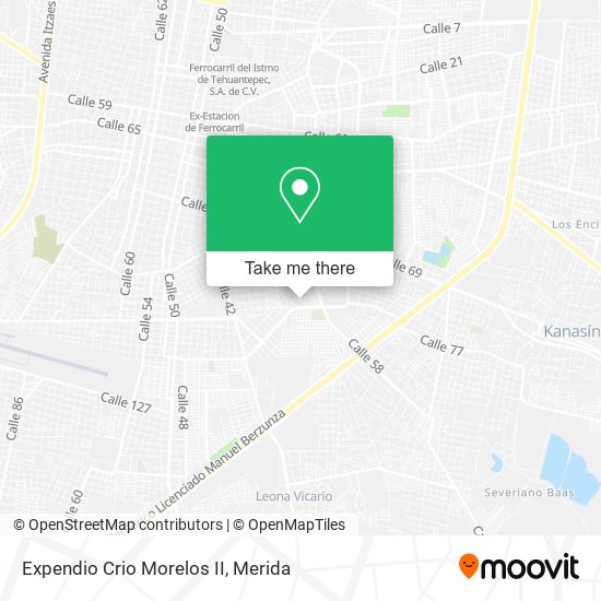 Expendio Crio Morelos II map