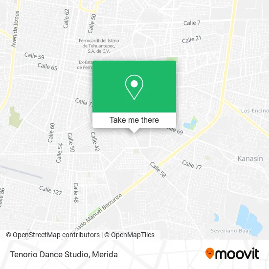 Tenorio Dance Studio map