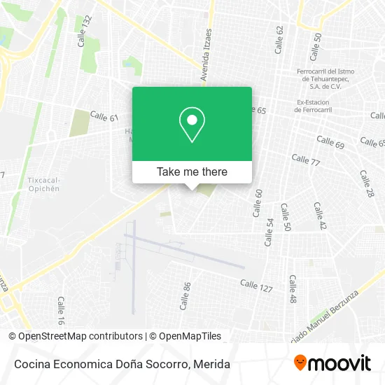Mapa de Cocina Economica Doña Socorro