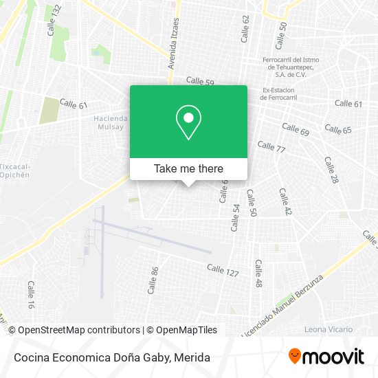 Cocina Economica Doña Gaby map