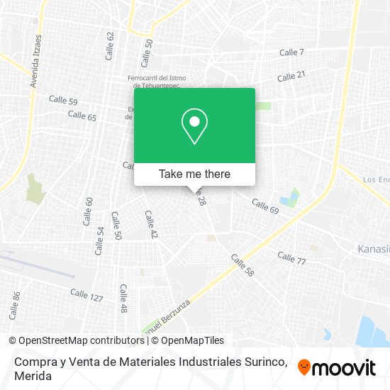 Compra y Venta de Materiales Industriales Surinco map
