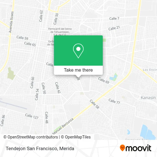 Tendejon San Francisco map
