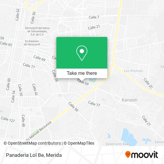 Mapa de Panaderia Lol Be