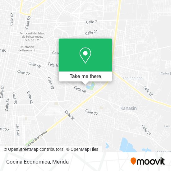 Mapa de Cocina Economica