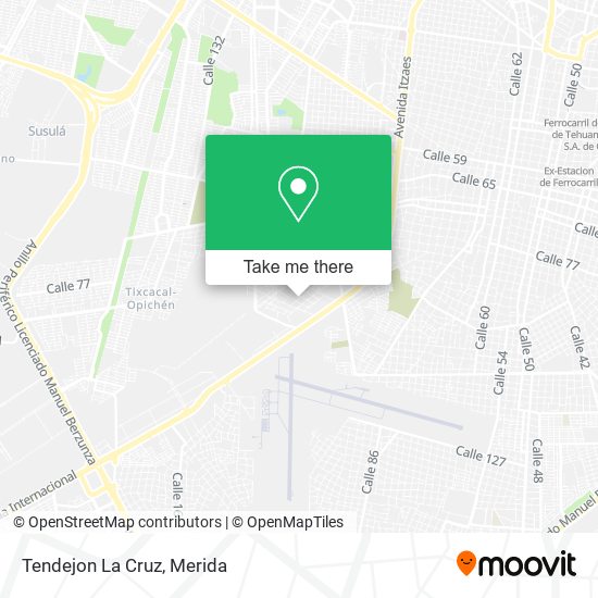 Tendejon La Cruz map