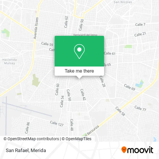 Mapa de San Rafael