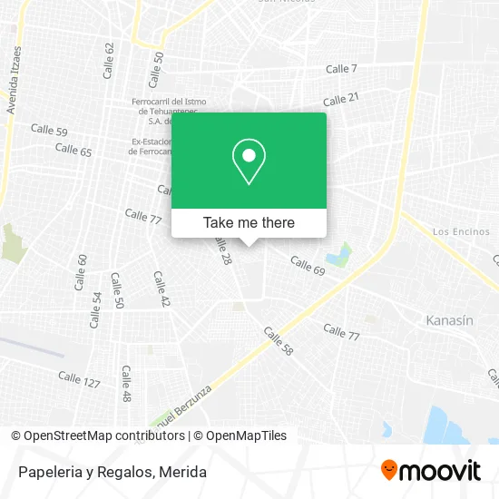 Papeleria y Regalos map