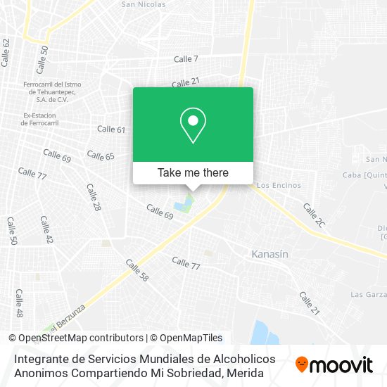 Integrante de Servicios Mundiales de Alcoholicos Anonimos Compartiendo Mi Sobriedad map