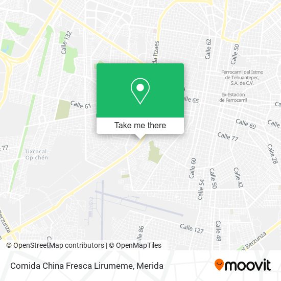 Comida China Fresca Lirumeme map