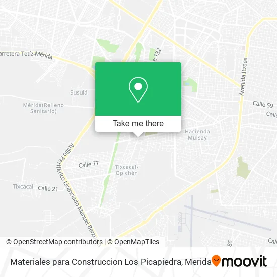 Mapa de Materiales para Construccion Los Picapiedra