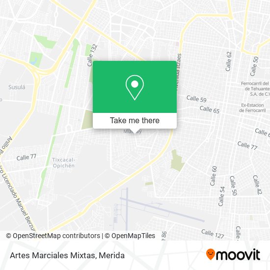 Mapa de Artes Marciales Mixtas