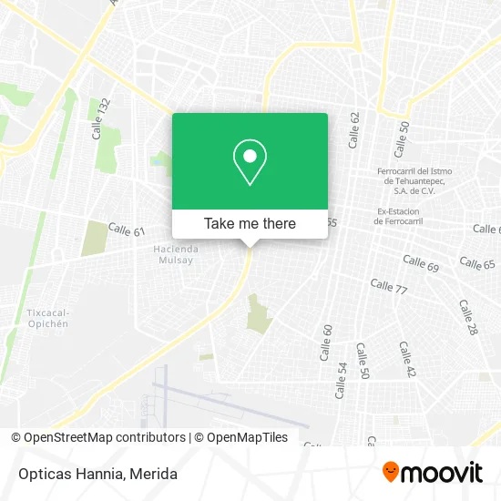 Opticas Hannia map