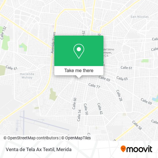 Venta de Tela Ax Textil map