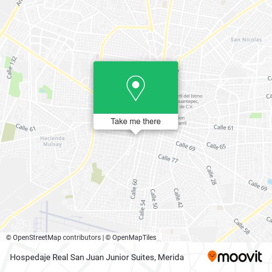 Hospedaje Real San Juan Junior Suites map