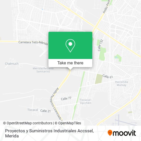Proyectos y Suministros Industriales Accssel map