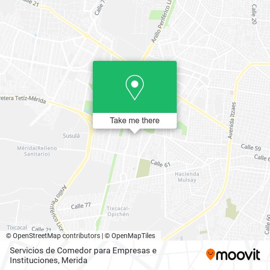 Servicios de Comedor para Empresas e Instituciones map