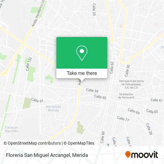 Floreria San Miguel Arcangel map