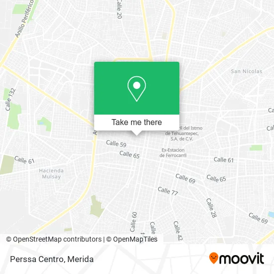 Mapa de Perssa Centro