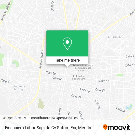 Financiera Labor Sapi de Cv Sofom Enr map