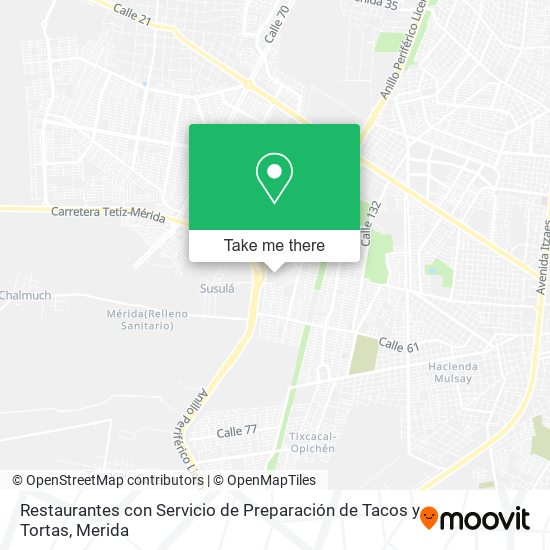 Restaurantes con Servicio de Preparación de Tacos y Tortas map