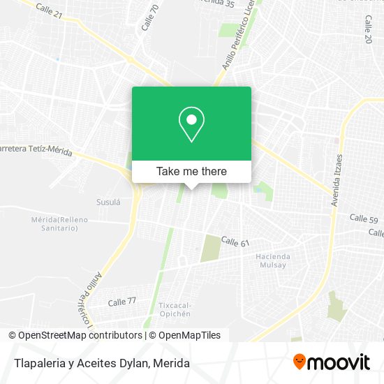 Tlapaleria y Aceites Dylan map