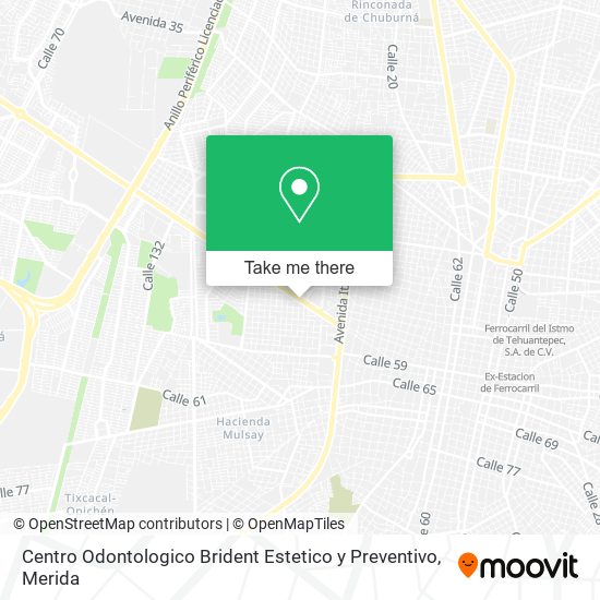 Centro Odontologico Brident Estetico y Preventivo map